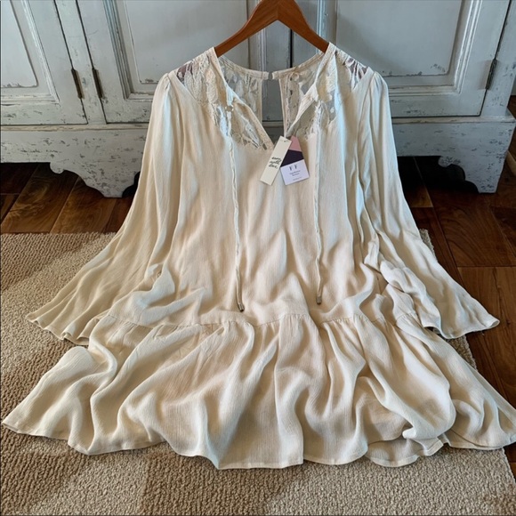 Bohemian Ethereal Long Sleeve Dress - Picture 2 of 5